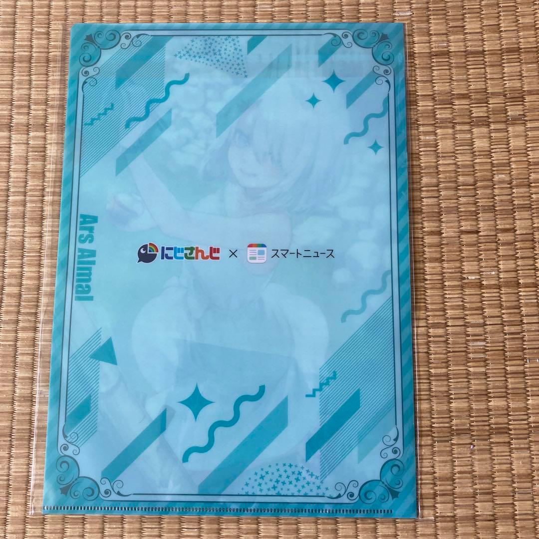 にじさんじスマニュコラボ　クリアファイル
