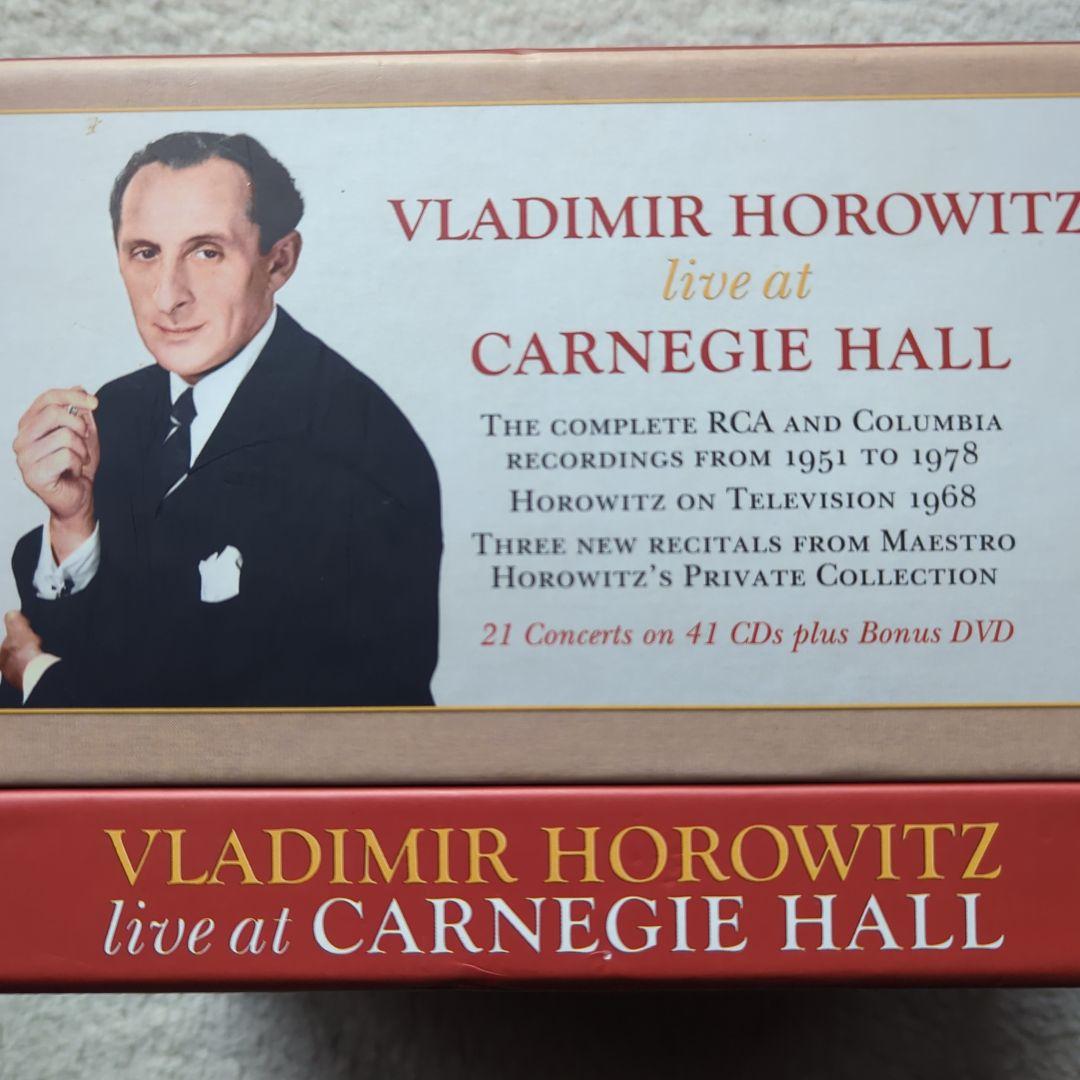 ホロヴィッツ　ライヴ・アット・カーネギー・ホール（４１ＣＤ＋ＤＶＤ)