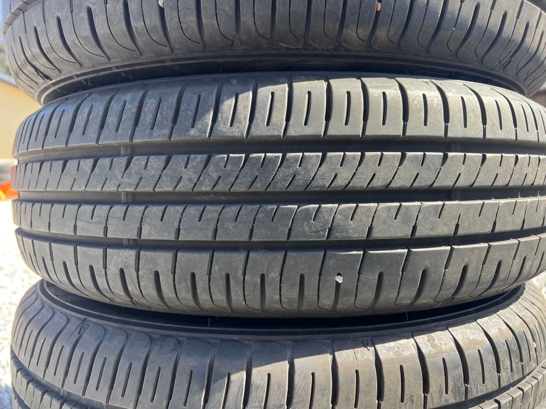 ダンロップ　エナセーブ　ec204 175/65r15 24年製　バリ山　9部山