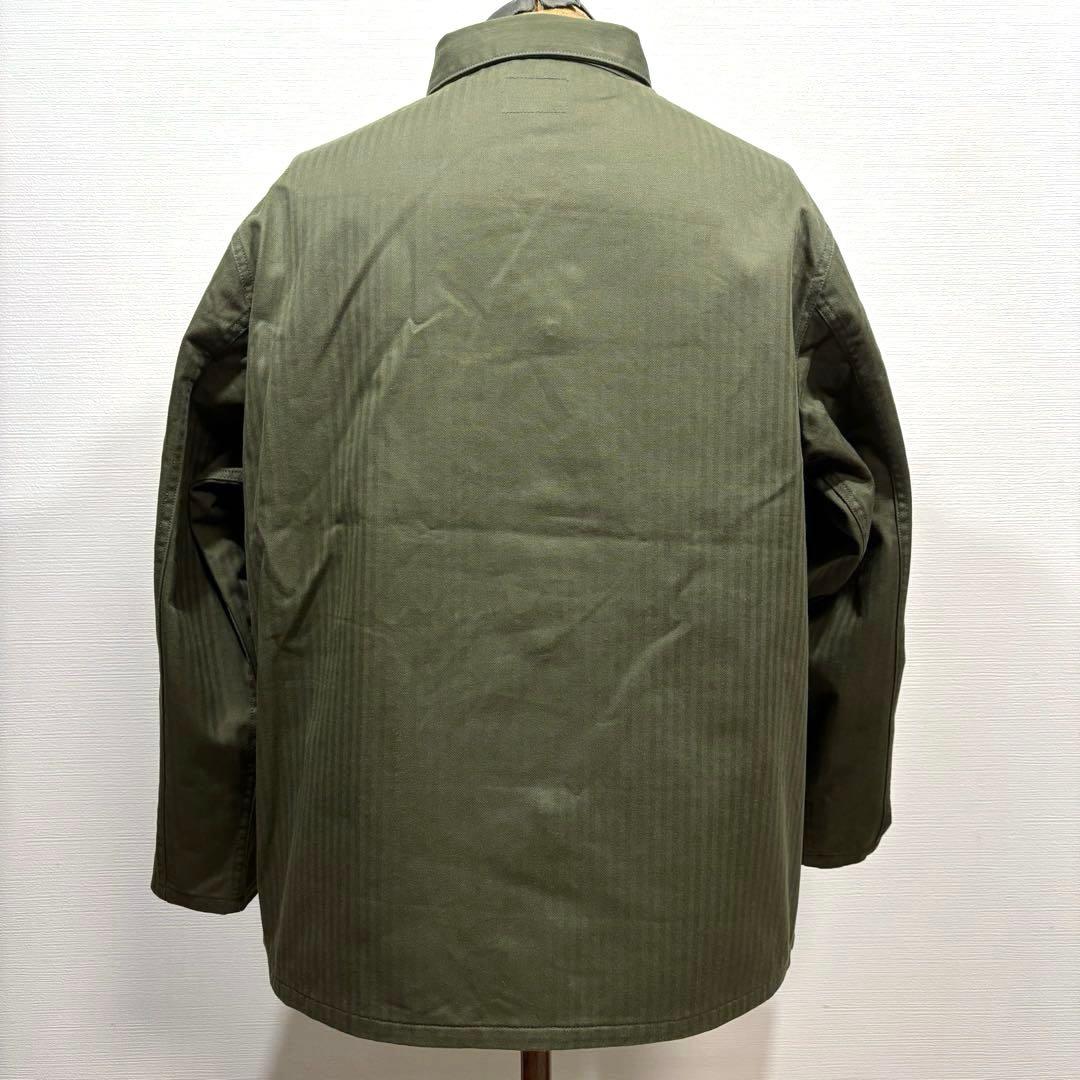 日本製 40 新品 Coverall U.S. Army Herringbone