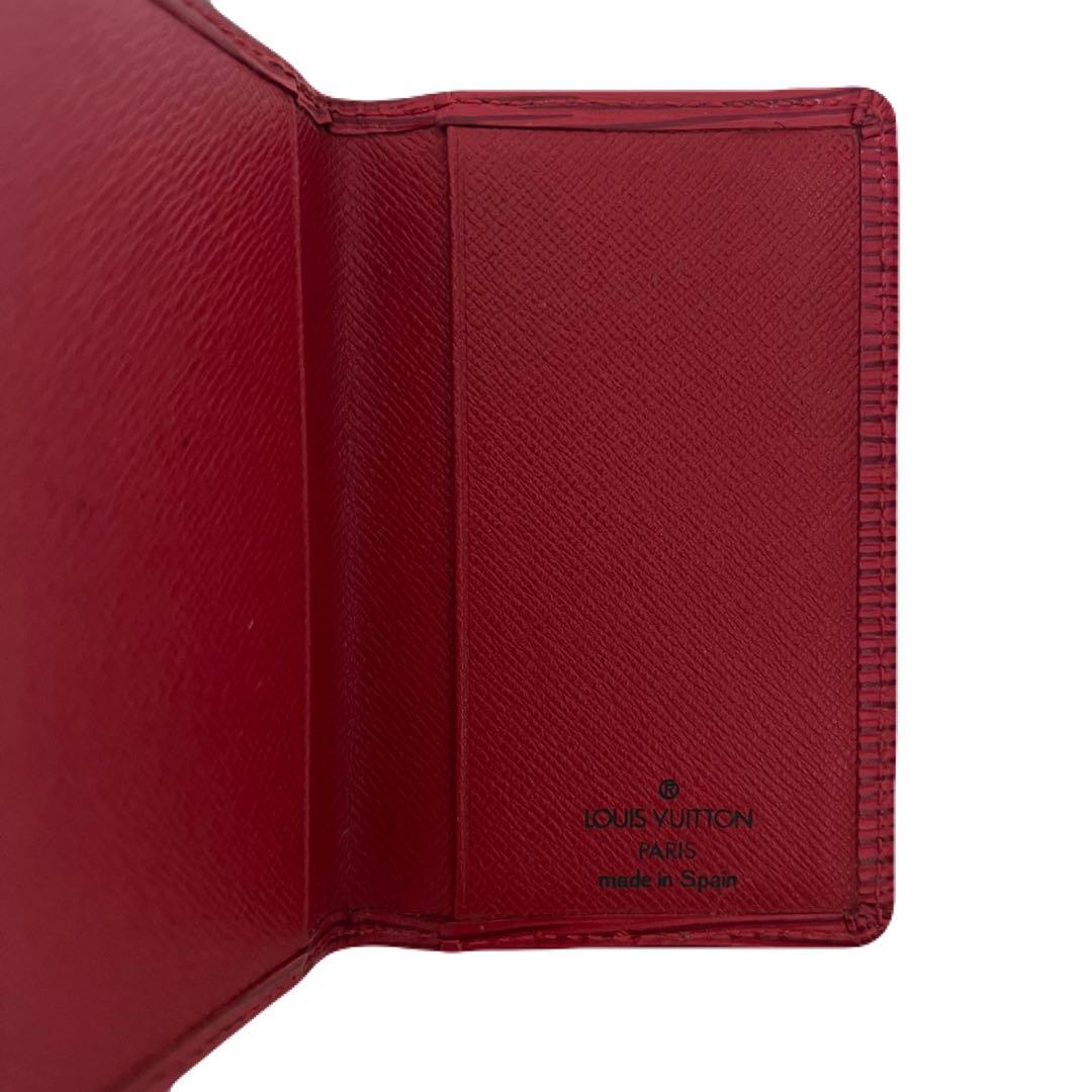 極美品　louis vuitton パスケース　名刺入れ　ルイヴィトン　エピ