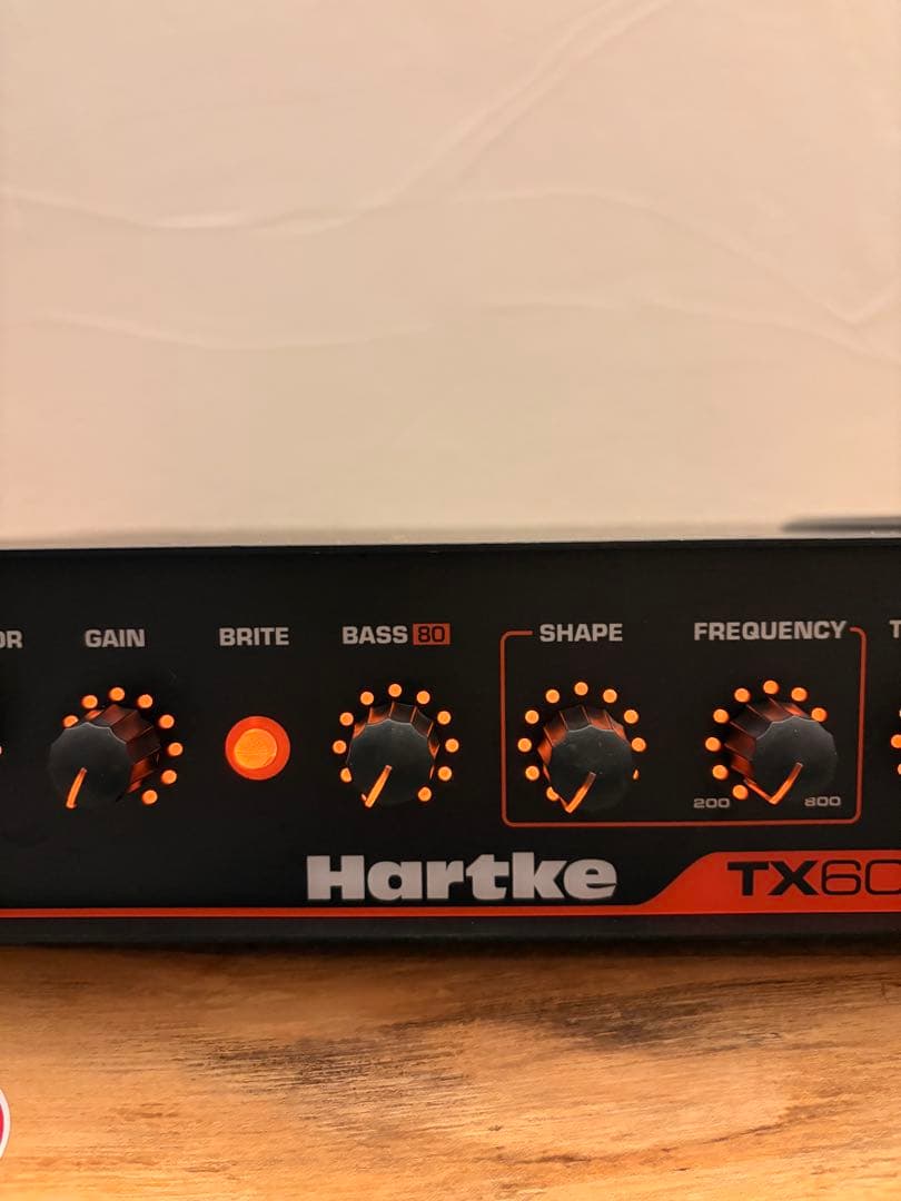 Hartke TX600 ベース用アンプ　動作良好