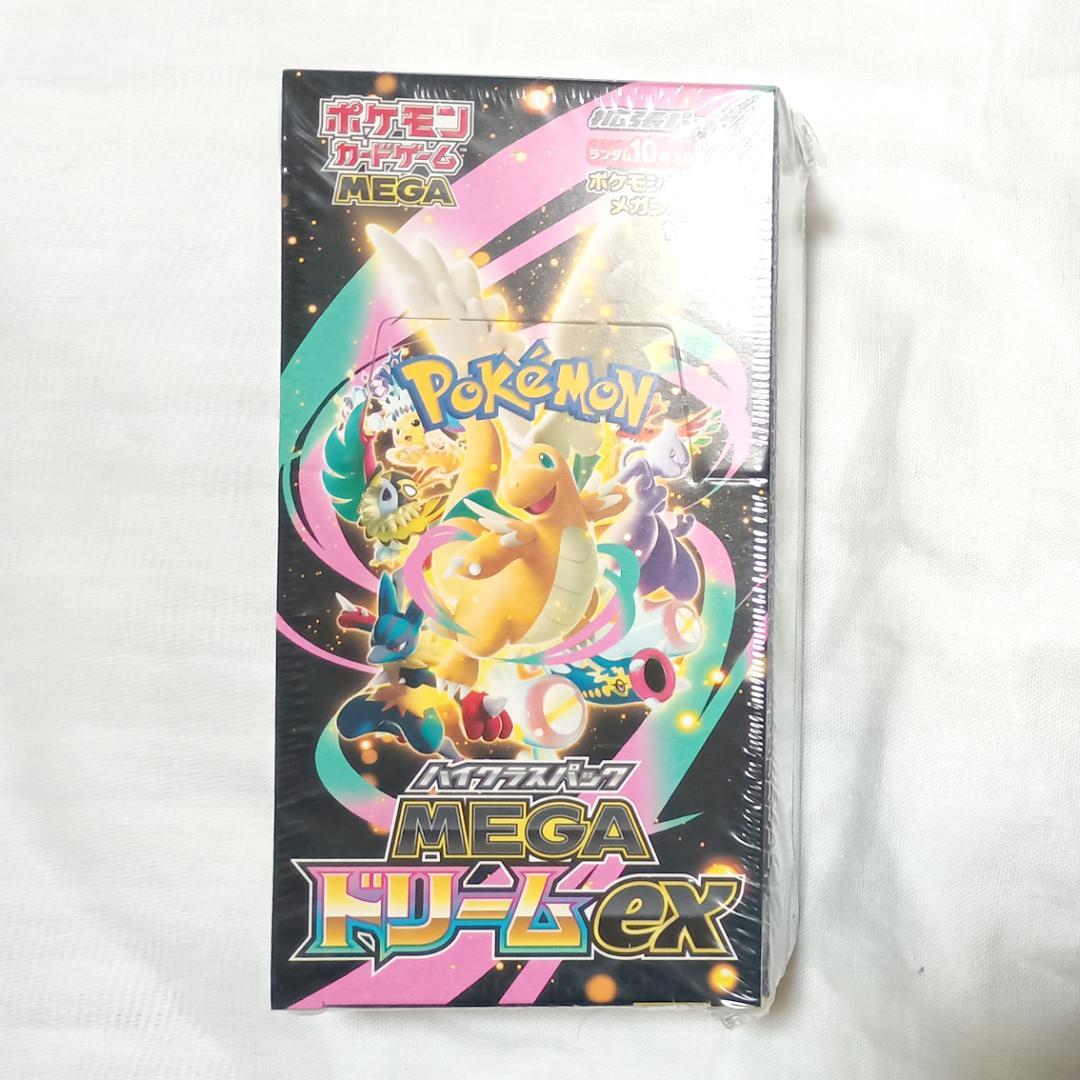 【シュリンク付き】 ポケモンカードゲーム MEGAドリームex 1BOX