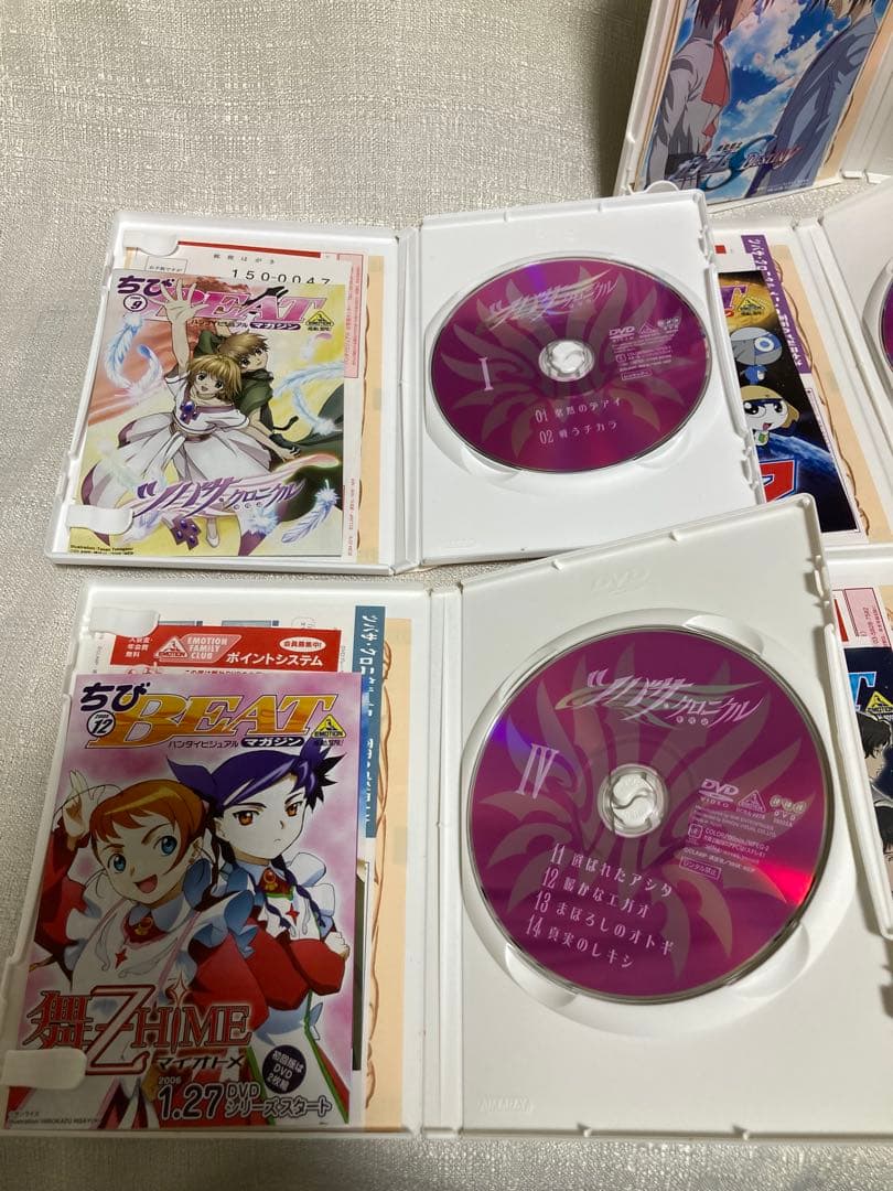 ツバサ・クロニクル(年代記) 全巻　全7巻　DVD BOX CLAMP アニメ