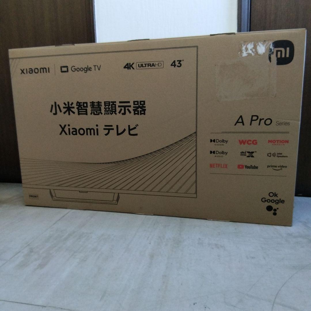 (テ112）新品Xiaomi テレビ 43インチ A Pro 4K