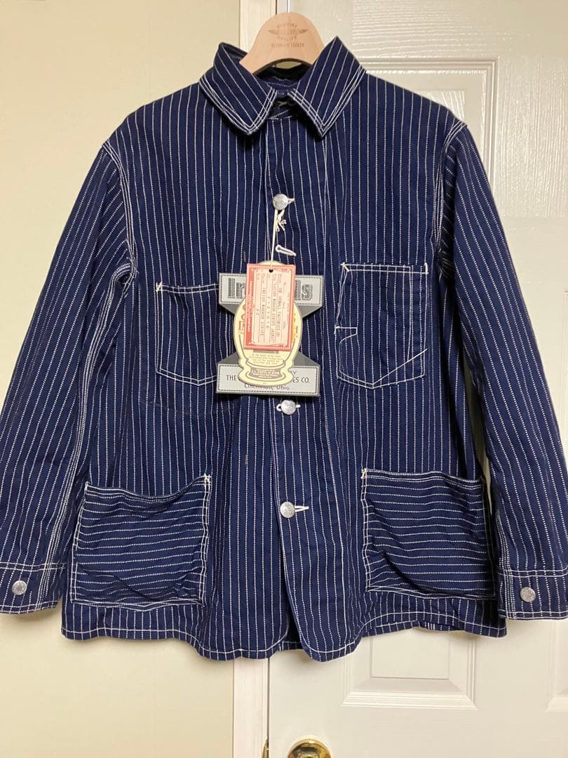 新品　フリーホイーラーズのアイアンオール　ウォバッシュカバーオール　サイズ42