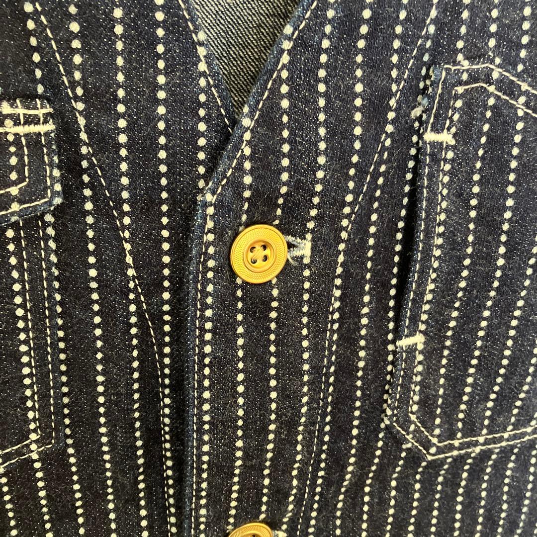 THE FLAT HEAD フラットヘッド　ウォバッシュベスト サイズ42