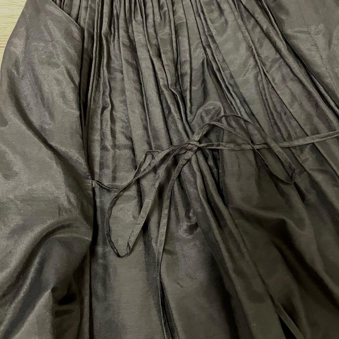 plage GATHERED DESIGN キャミ タグ付き　黒