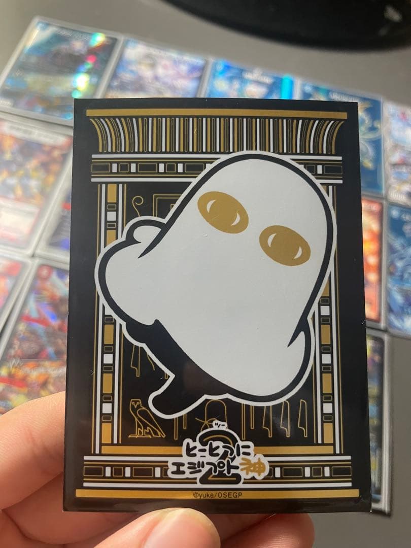 赤青マジックデッキ かわいいスリーブ付き