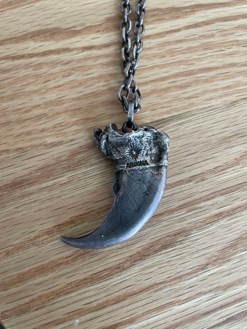 アリゾナ アリゾナフリーダム 爪型ペンダントネックレス ターコイズ ベアクロー