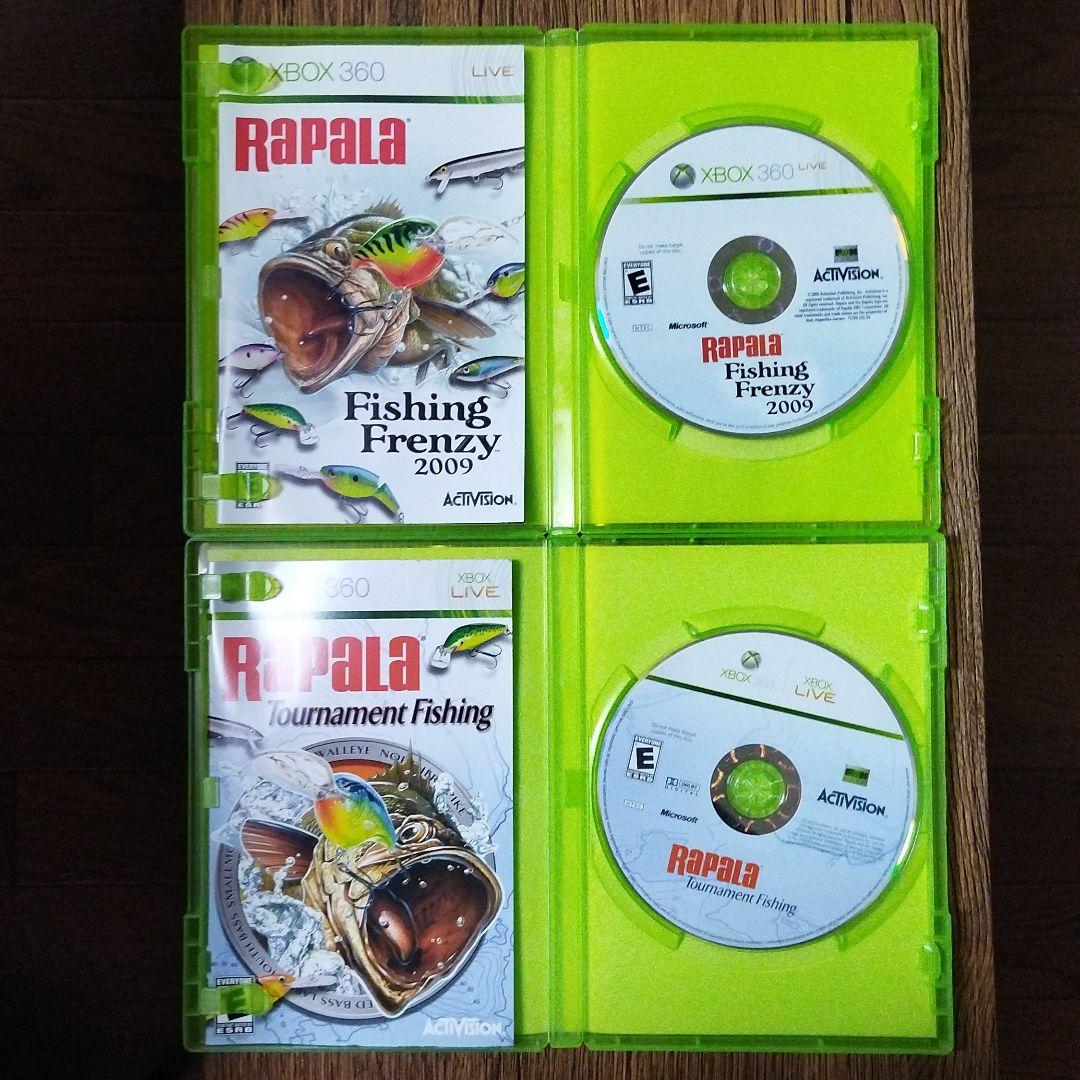 XBOX360ソフト　Rapala 釣りゲームセット
