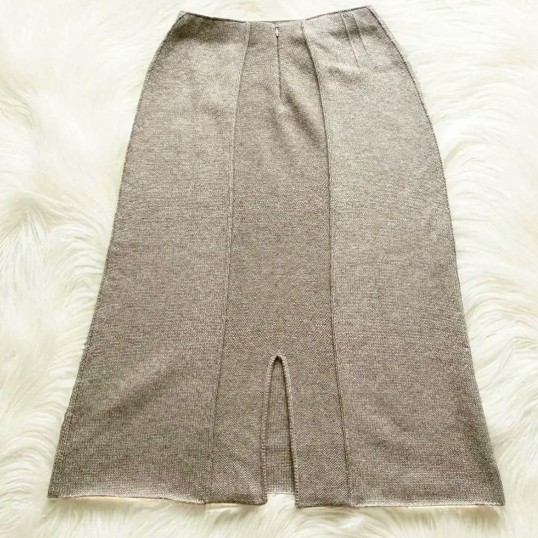 未使用タグ付✨️ルイヴィトン 極上カシミヤ スカート M