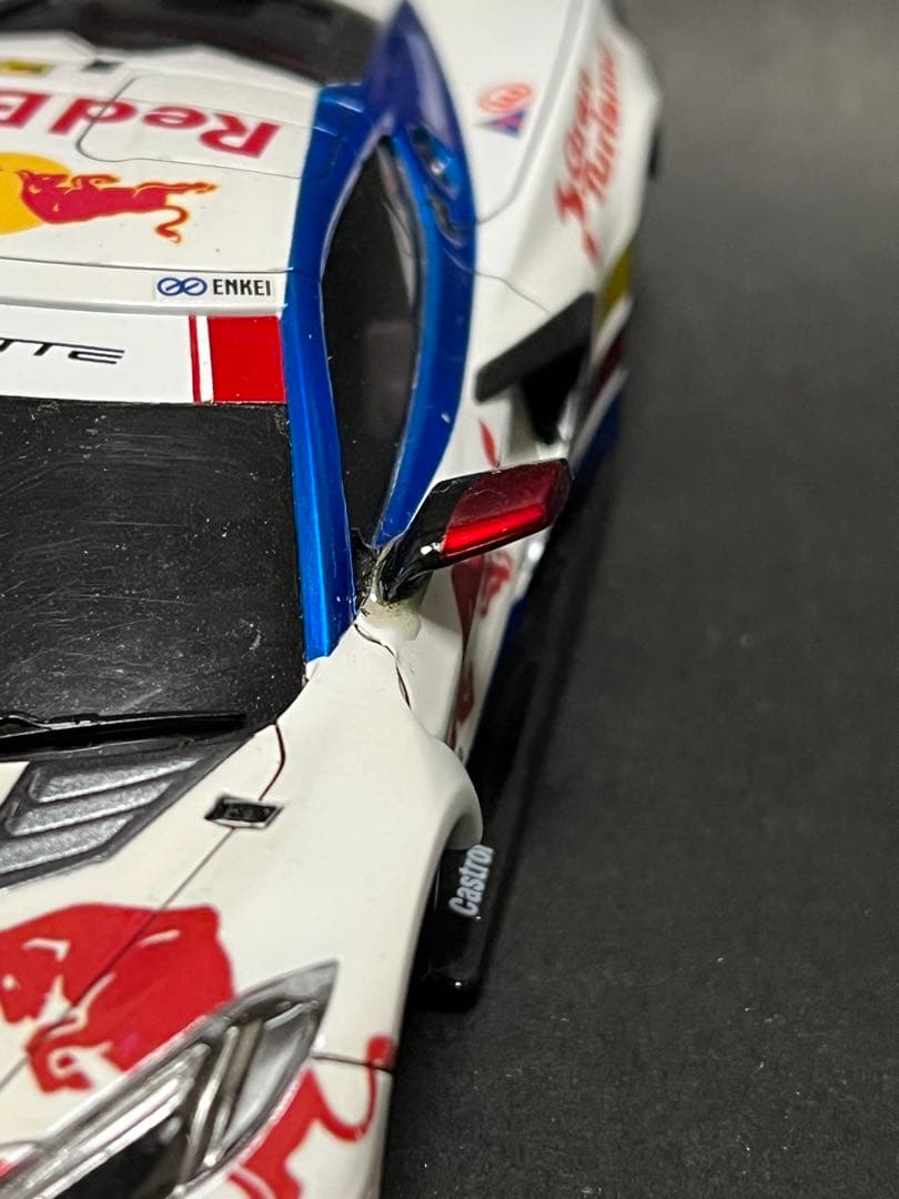 京商　ミニッツ コルベット　c8-r 自作塗装　未使用　awd アルミホイール