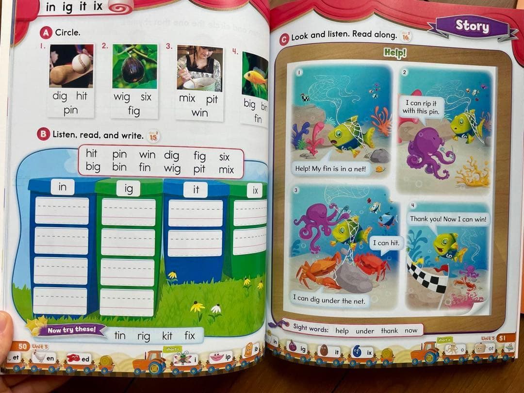 Oxford Phonics World 1-5英語教材 子供 10冊セット