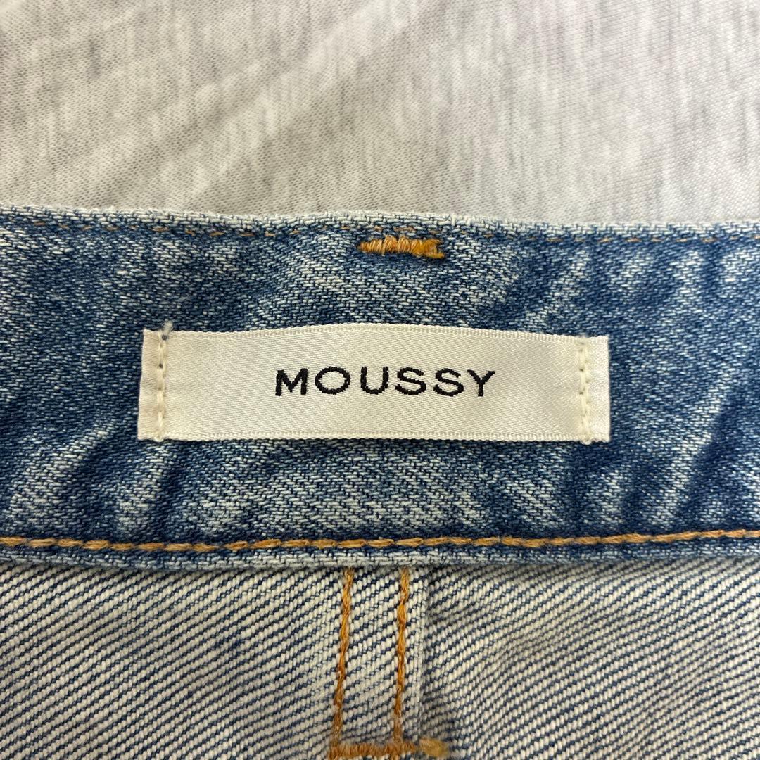 【美品】 moussy マウジー MVS FLARフレアデニム 25インチ