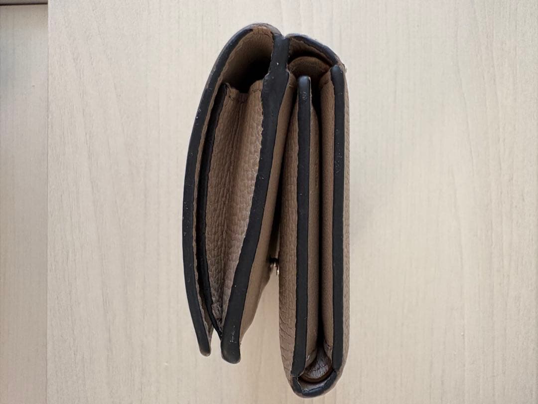 LOEWE アナグラム　三つ折り財布　コンパクト