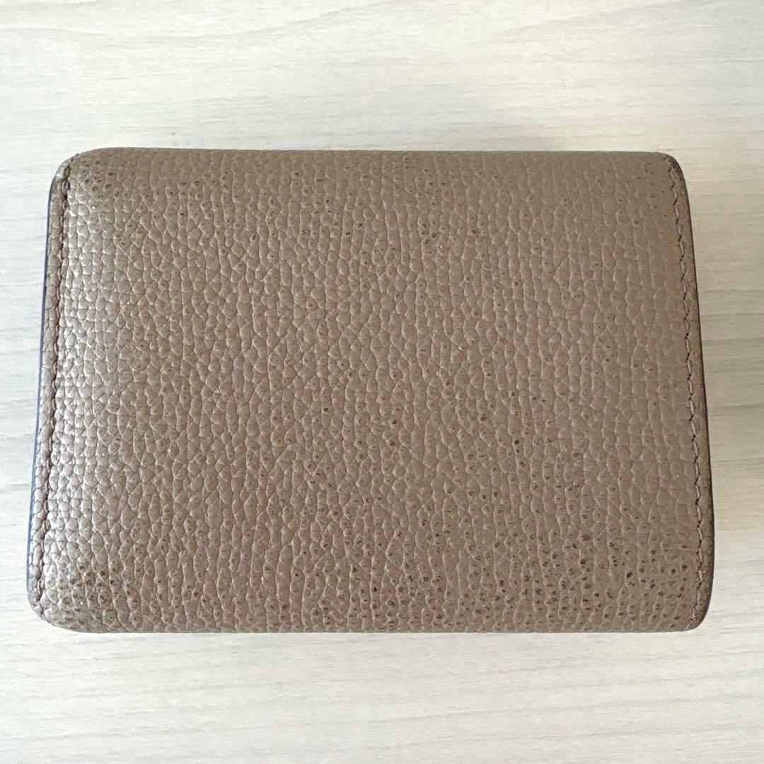 LOEWE アナグラム　三つ折り財布　コンパクト
