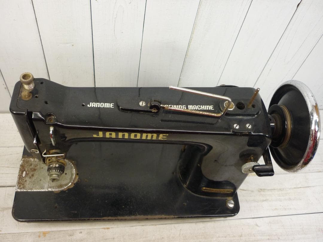 ジャノメミシン JUNK 昭和レトロ アンティーク ヴィンテージ T20252
