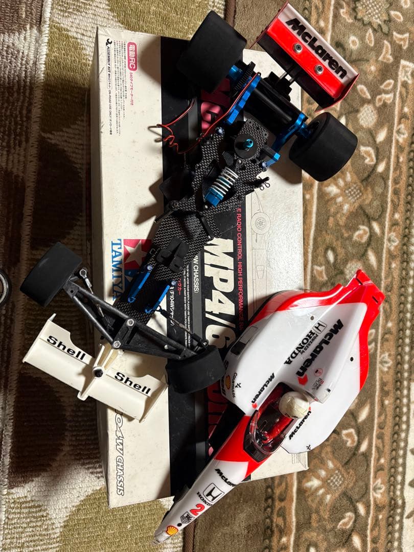 タミヤ　1/10ラジコン　F104W F1マクラーレン
