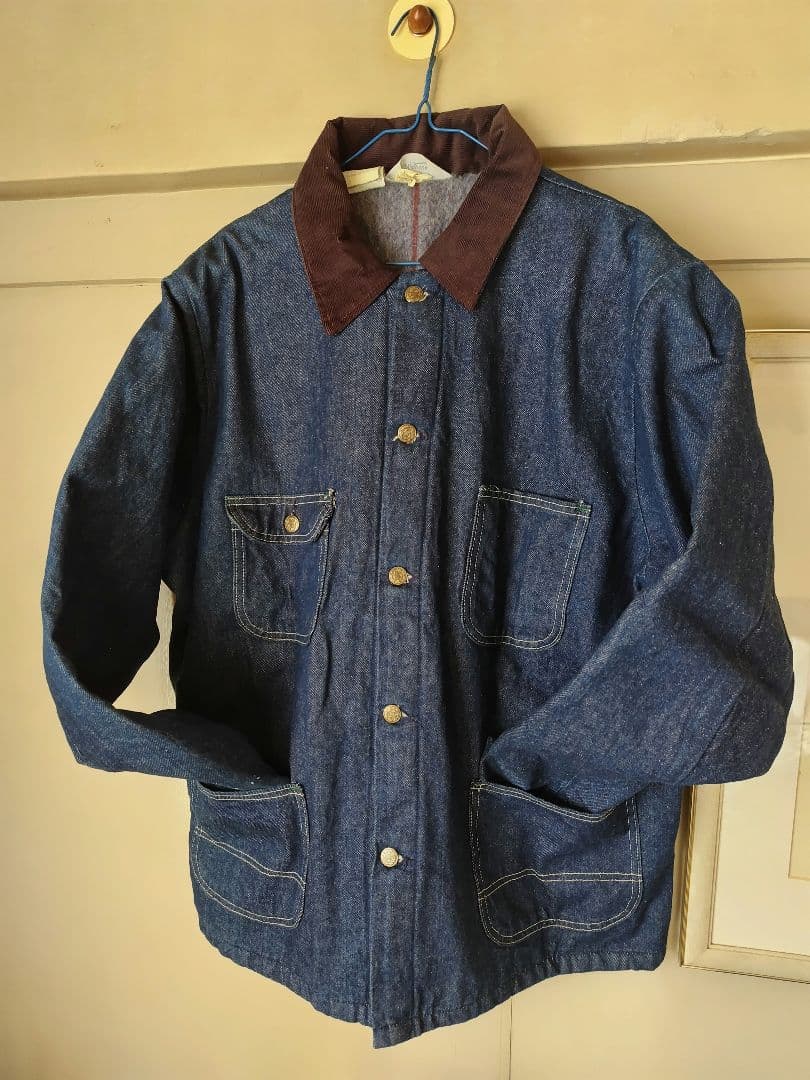 未使用品70s∼KEY IMPERIAL USA製ブランケット裏地カバーオール