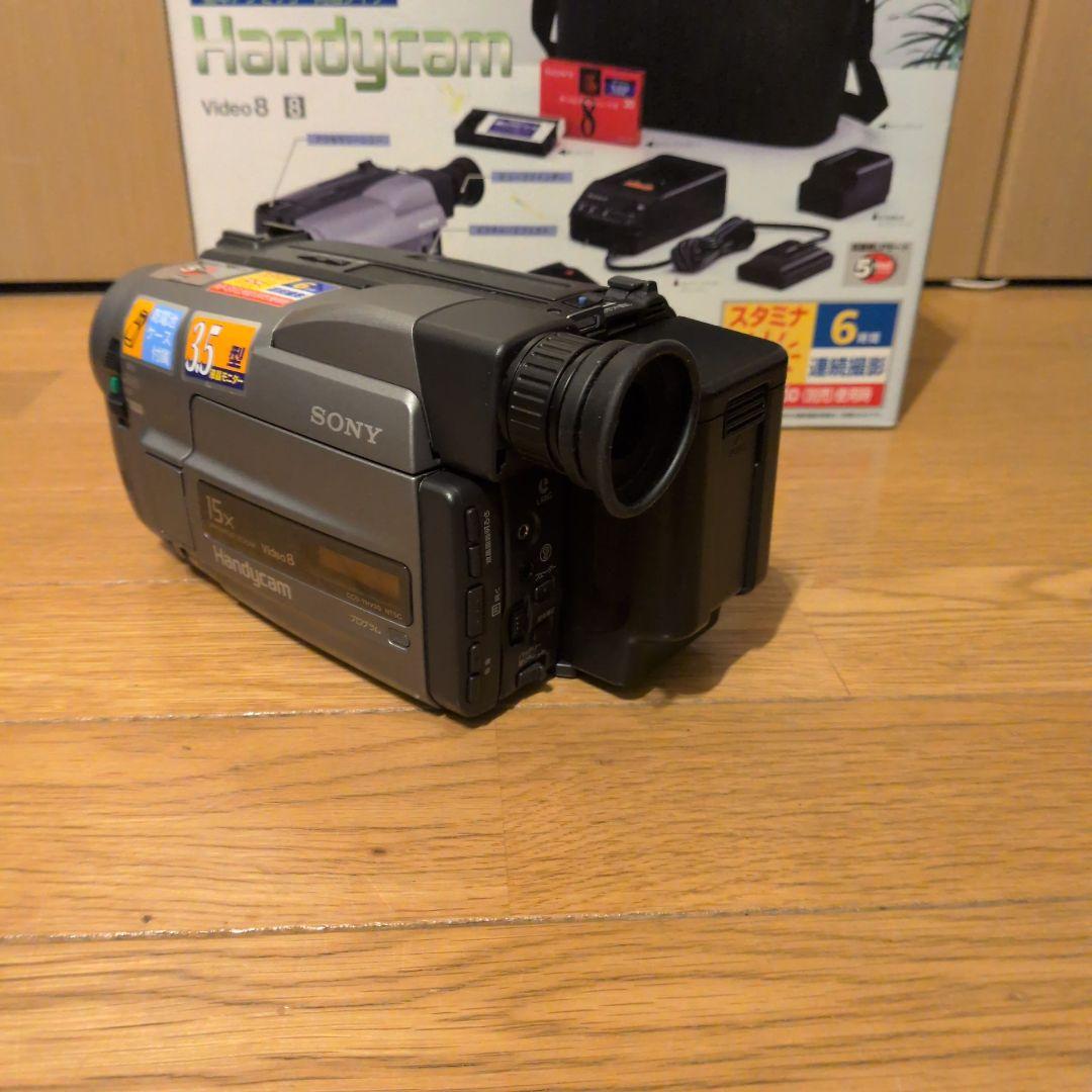 【美品】希少　SONY ソニービデオカメラ　 CCD-TRV20　Video8