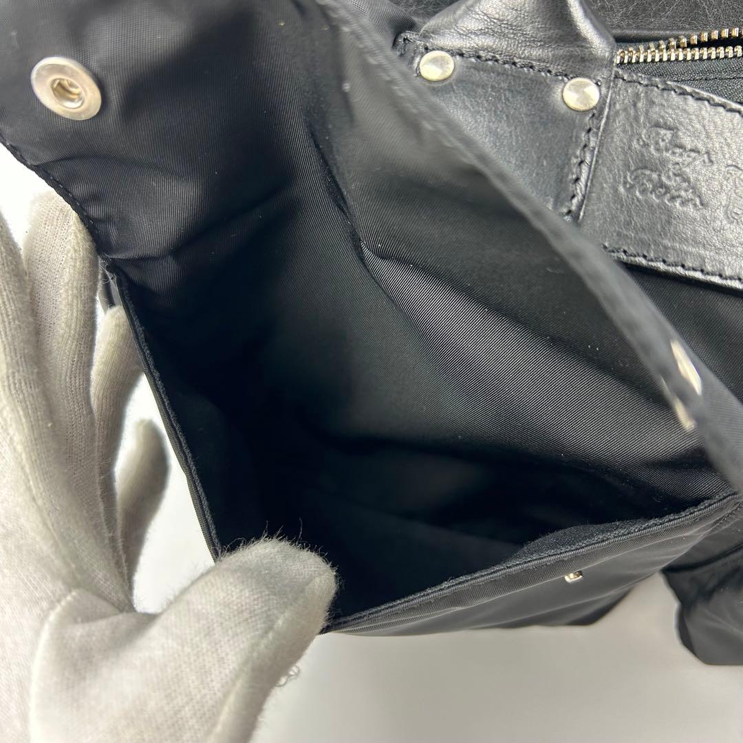 【美品】フェリージ　ビジネスバッグ　2way ボストンバッグ　レザー　ナイロン