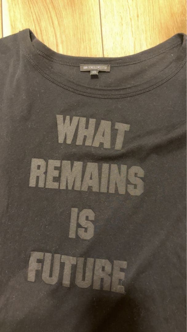 Ann Demeulemeester tシャツ ブラック