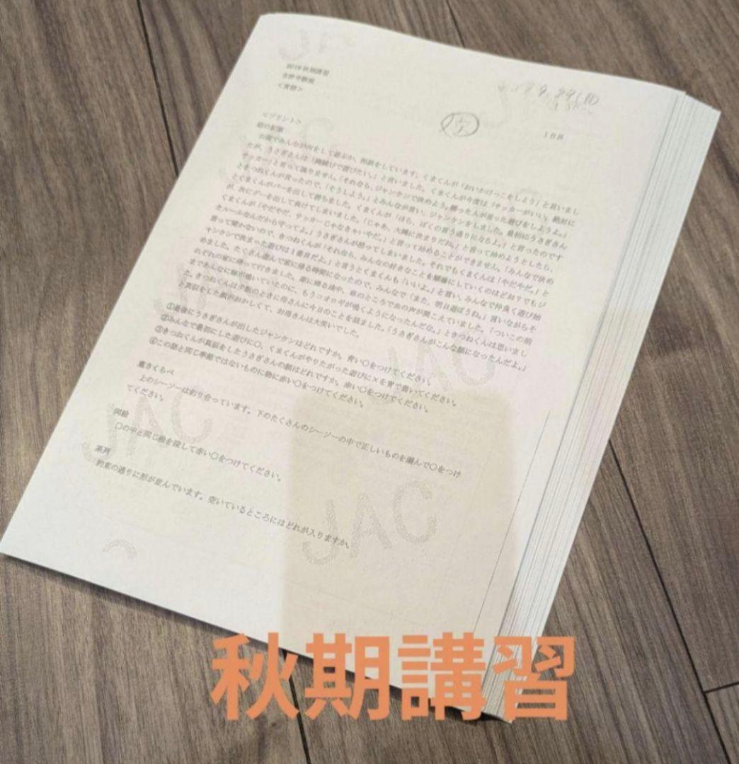 【希少・貴重】早稲田実業学校初等部　対策フルセット　ジャック
