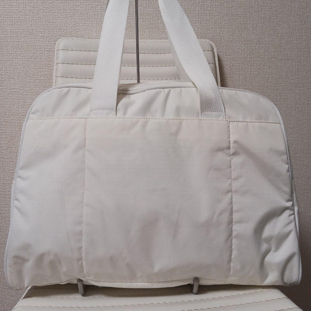 2561　レア　レスポートサック　スモールキャリーダッフル　メレンゲ　新品