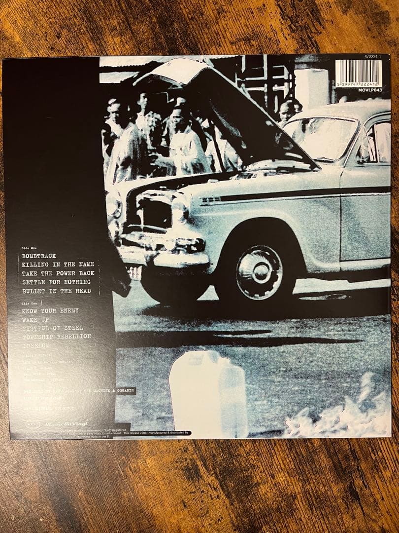 rage against the machine レコード EU重量盤