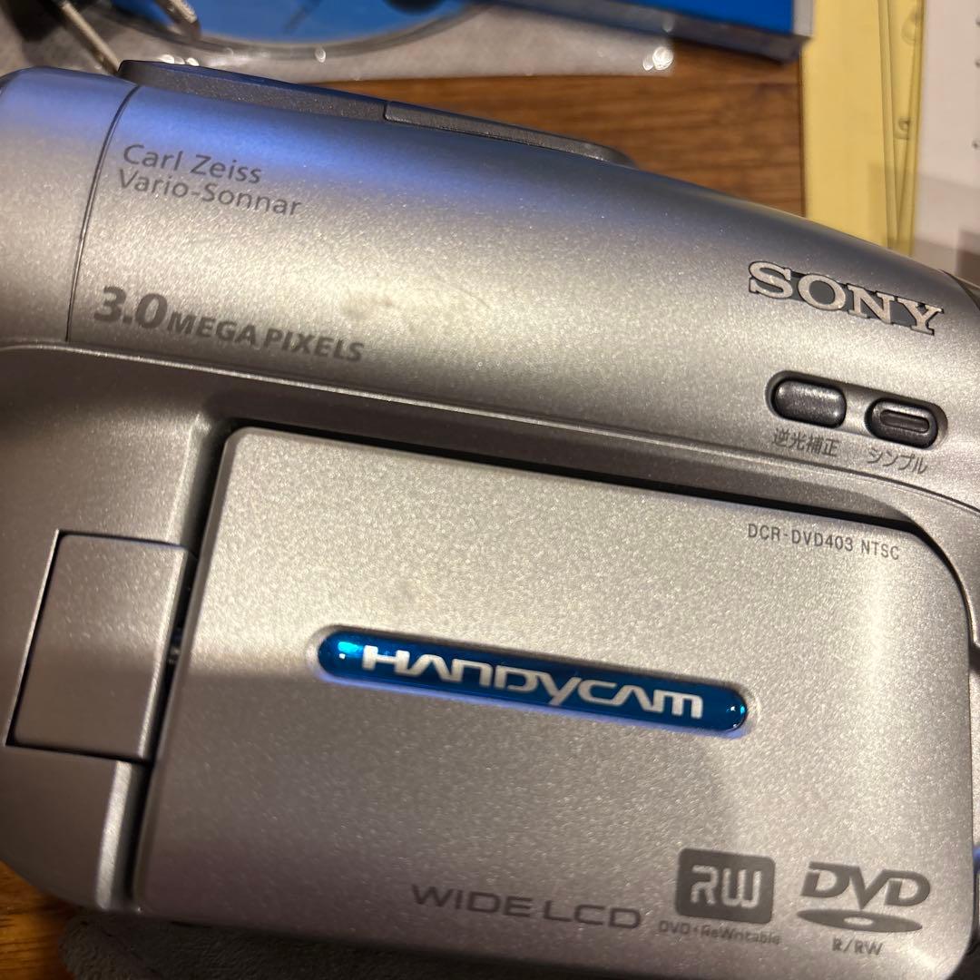 【美品】【送料無料】動作確認済み☆SONY ハンディカムDCR-DVD403