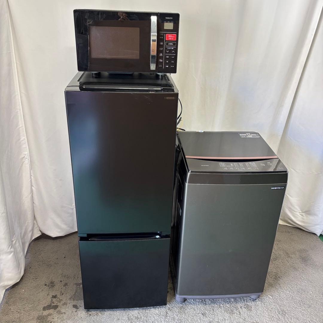 ★163　冷蔵庫　洗濯機　電子レンジ　安い　一人暮らし　家電セット　設置無料