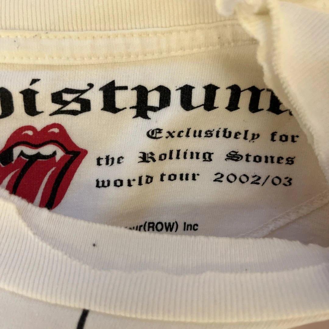 ブディストパンク　ダメージ加工　Tシャツ ストーンズ　キムタク