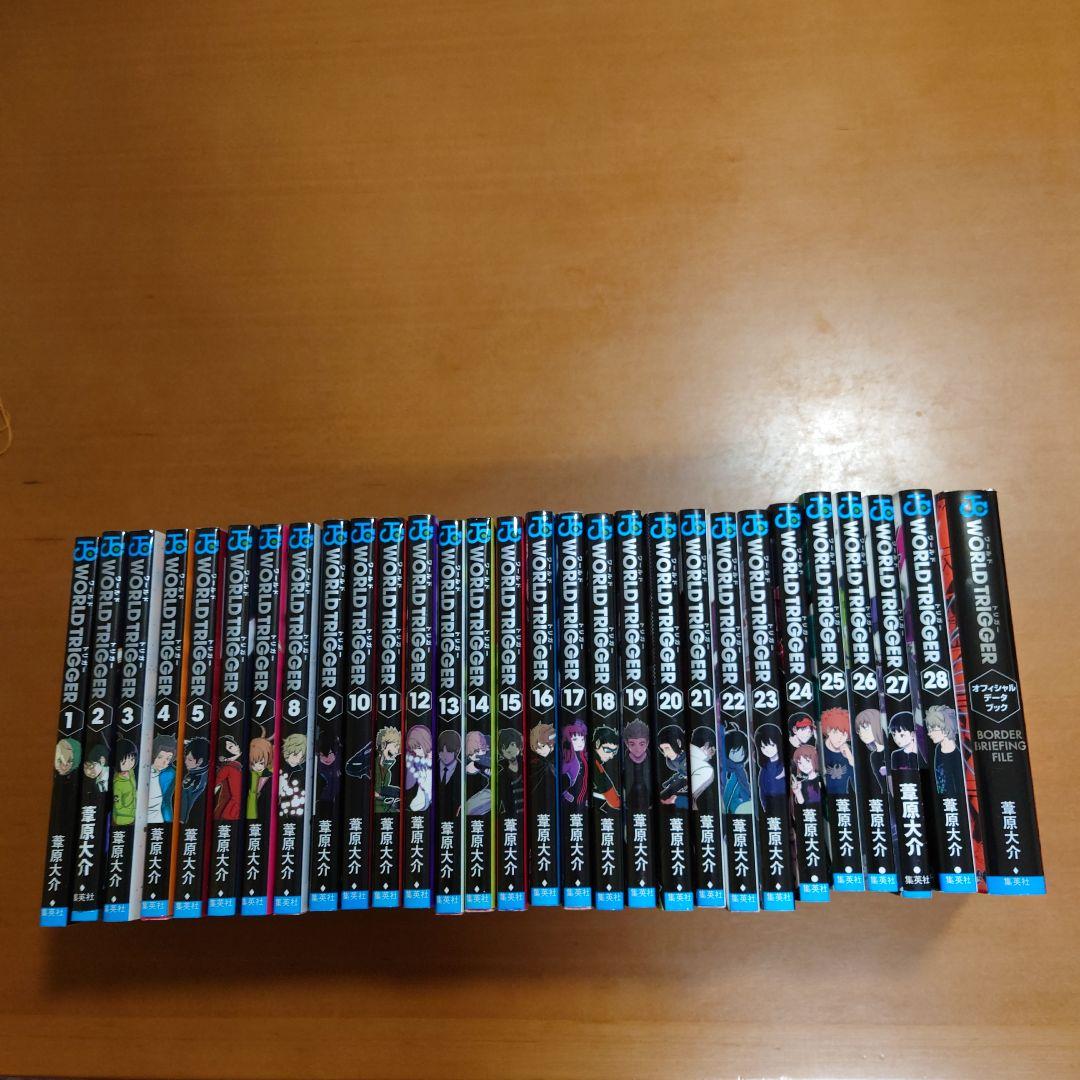 ワールドトリガー全巻まとめ売りオフィシャルデータブックつき