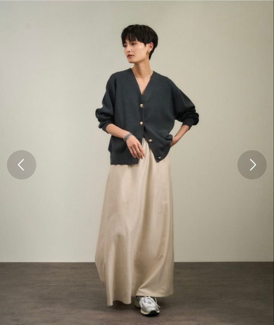 【美品】SALON adam et rope'ニットカーディガン