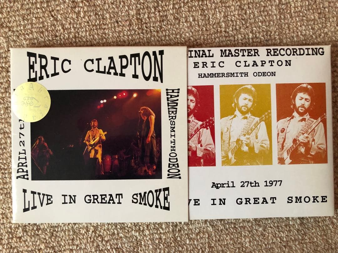 洋楽 ERIC CLAPTON LIVE IN GREAT SMORK