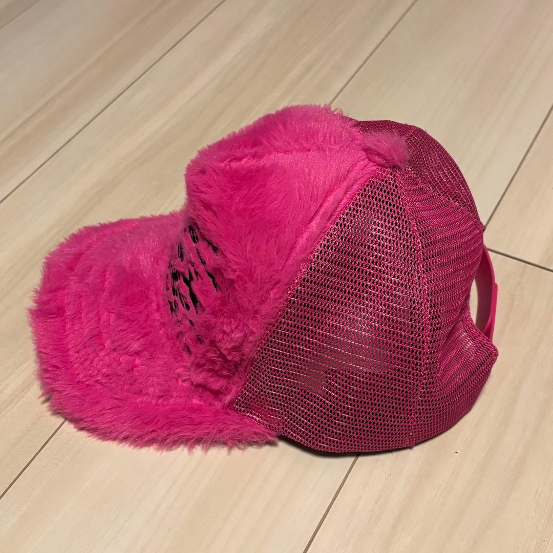帽子 Sex fur cap pink archive y2k oops