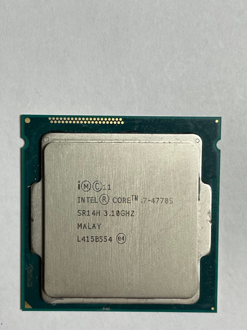 CPU Intel Core i7-4770S 3.10GHz CPU