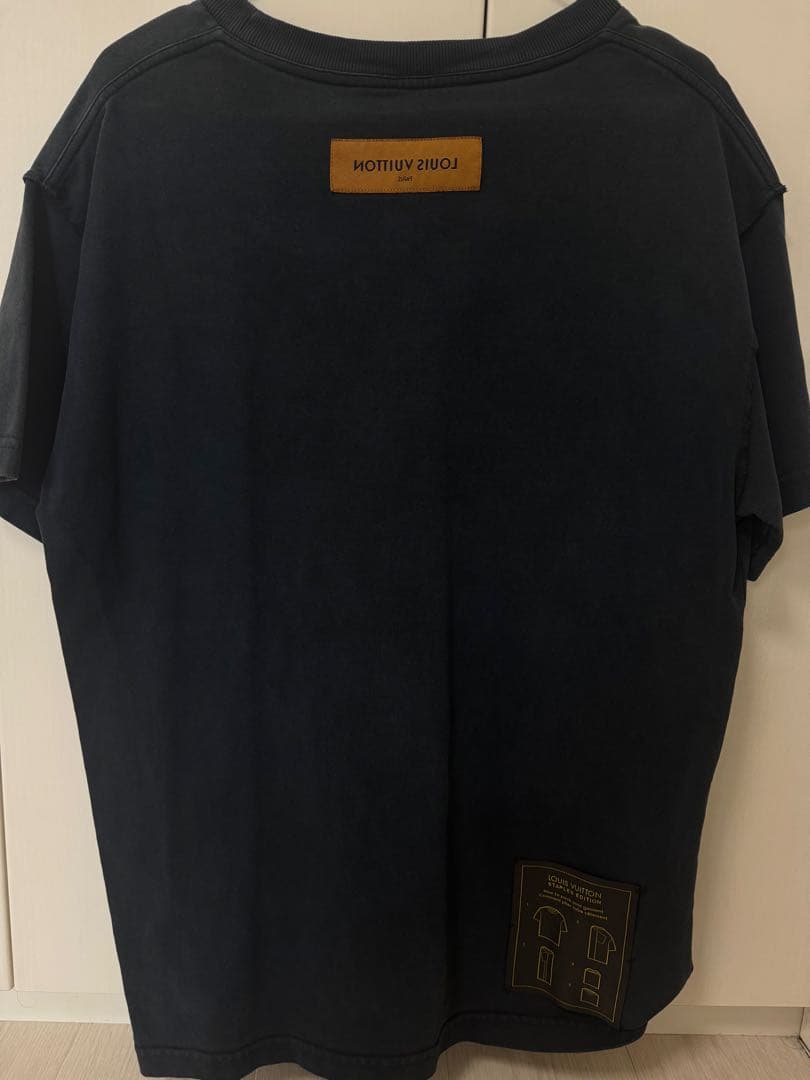ルイヴィトン インサイドアウト Tシャツ 半袖 カットソー ネイビー M相当