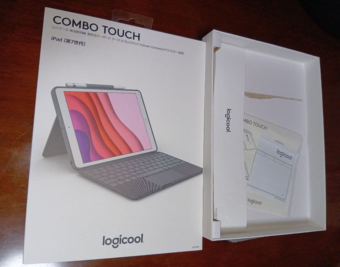iPad用　logcool 着脱式キーボードケース