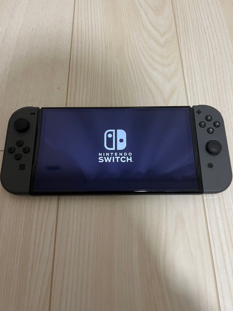 Nintendo Switch 有機ELモデル 本体 グレー 動作確認済