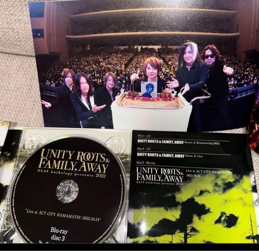 GLAY／UNITY ROOTS & FAMILY,AWAY Anthology