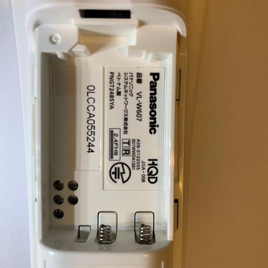 Panasonic VL-W607 ワイヤレスドアホン子機