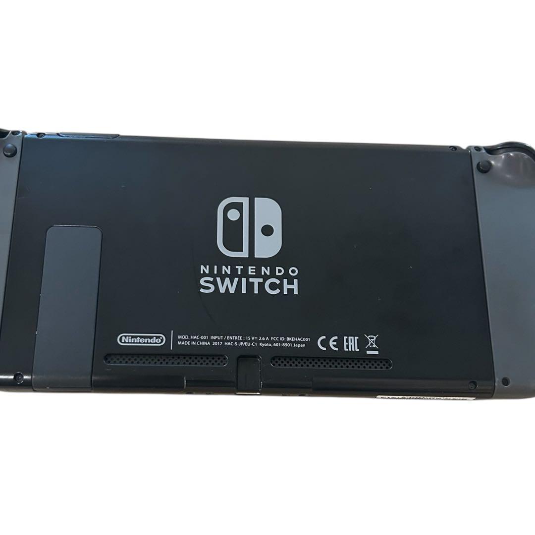 動作品Nintendo Switch 本体 グレー/ブラック 初期型セット
