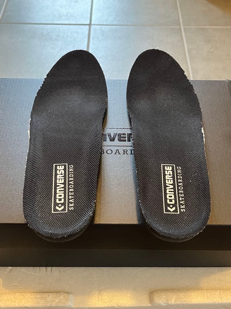 靴 CONVERSE CS MOCASSINS SK LE OX BLACK