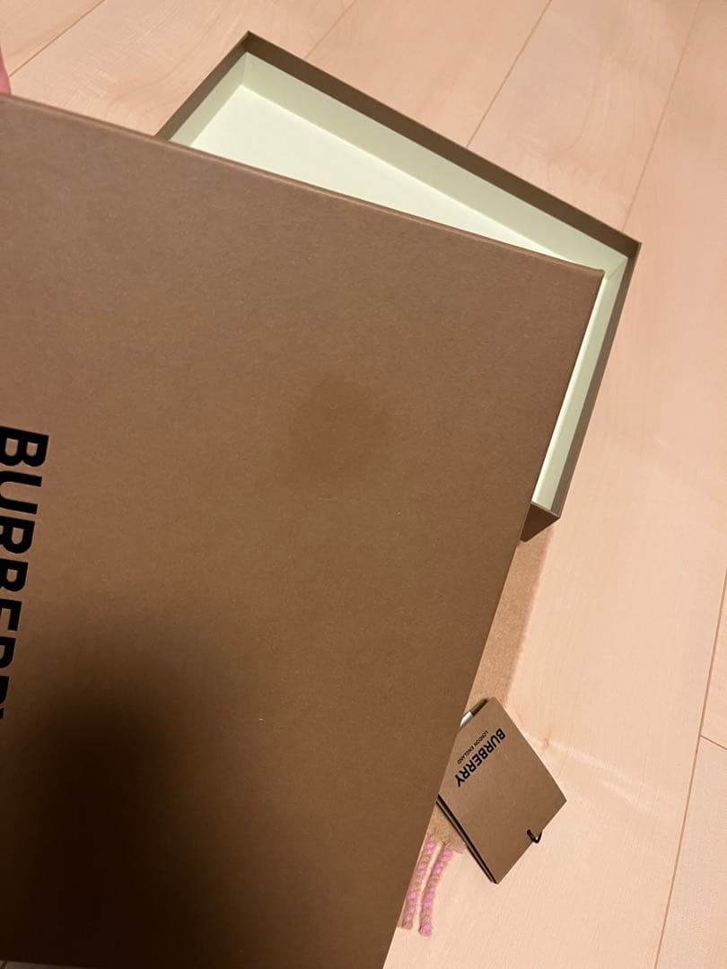 BURBERRY　バーバリー　マフラー　カシミア100％　タグ付き未使用品