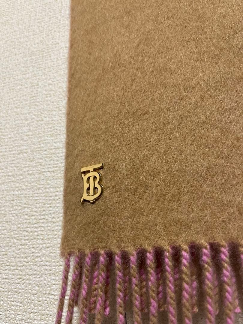 BURBERRY　バーバリー　マフラー　カシミア100％　タグ付き未使用品
