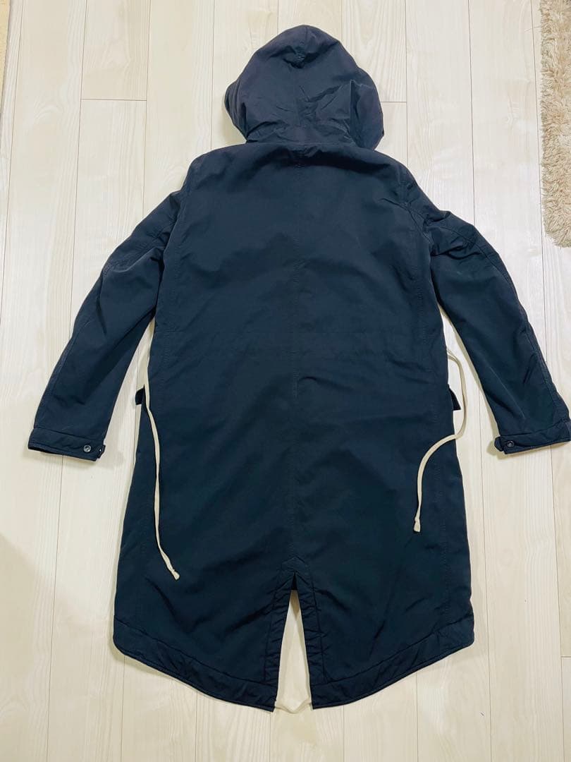 リックオウエンス　フィッシュテール　モッズコート　rick owens