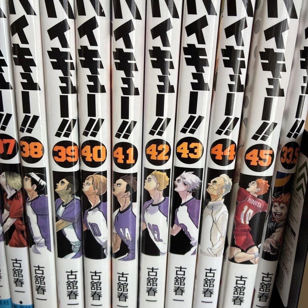 ハイキュー!! 全巻セット １巻〜４５巻➕33.５巻