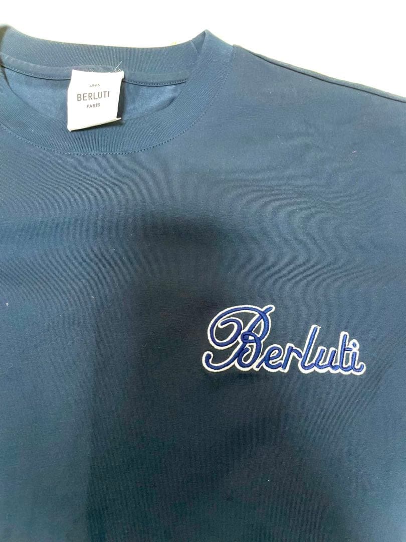 Berluti ネイビー Tシャツ